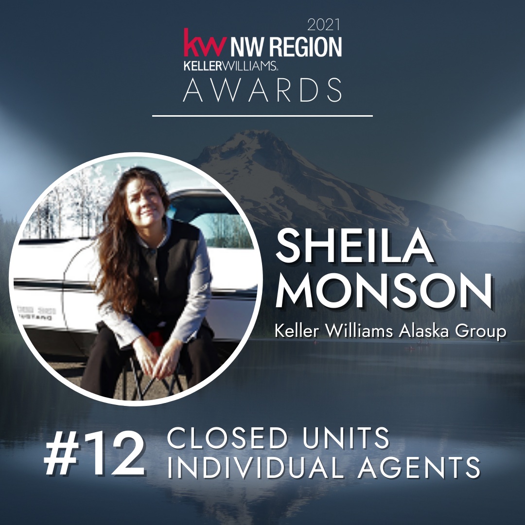 Top Producing Realtor in Alaska Award